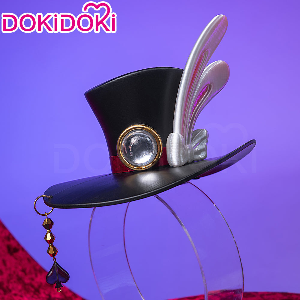 【EU Local Shipping】DokiDoki Honkai: Star Rail Cosplay Sparxie / @SparxiConOfficial Wig / Hat Long Straight Silver Hair Twin Tails Sparkle SP Planarcadia
