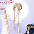 【US LOCAL SHIPPING 】DokiDoki Game Genshin Impact Cosplay Sandrone Wig Long Straight Brown Hair Marionette Song of the Welkin Moon