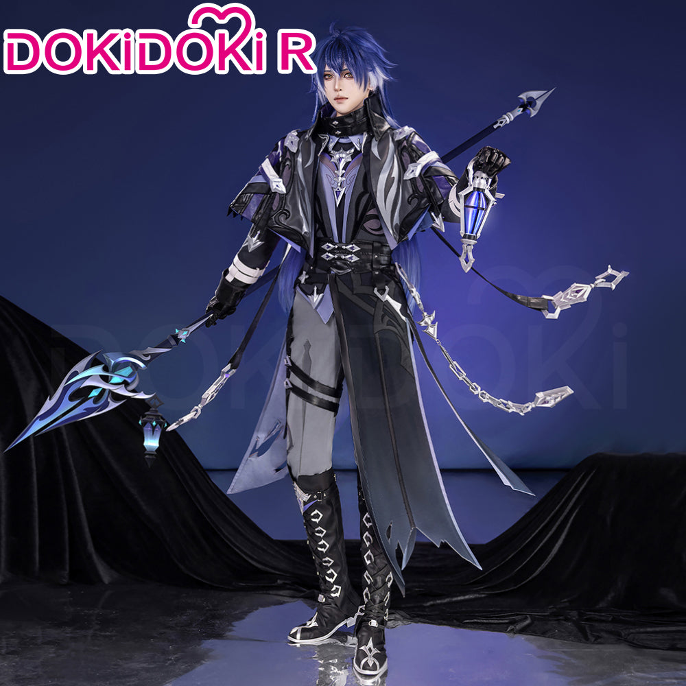 【 Ready For Ship】【Size S-2XL】DokiDoki-R Game Genshin Impact Cosplay Flins Costume Song of the Welkin Moon Kyryll Chudomirovich Flins Nod Krai