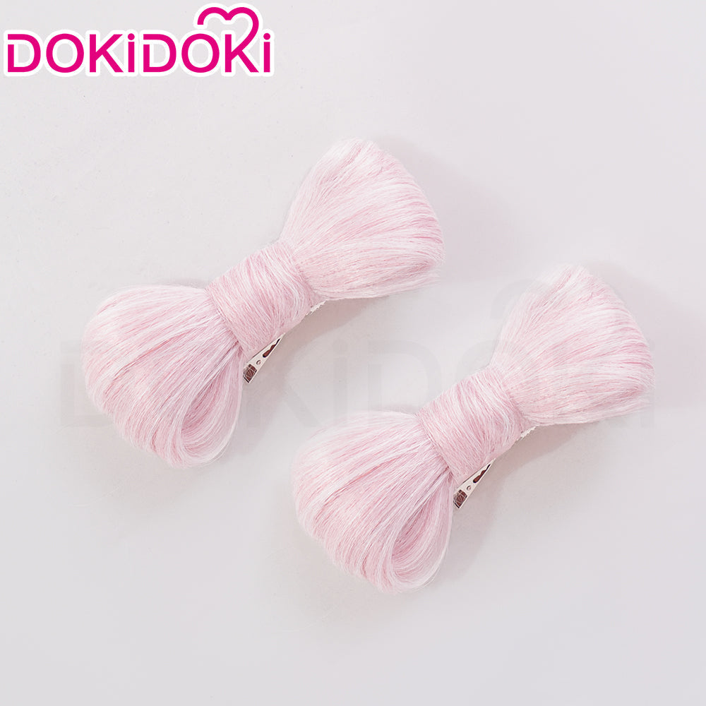 【Partially Ready For Ship】DokiDoki Game Honkai: Star Rail Cosplay March 7th  Wig / Earclip Short Pink Nascent Spring