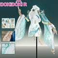 【IN STOCK】【Size S-XL】DokiDoki-R Game Genshin Impact Cosplay Zi Bai Costume White Horse Adeptus Zibai Luna IV