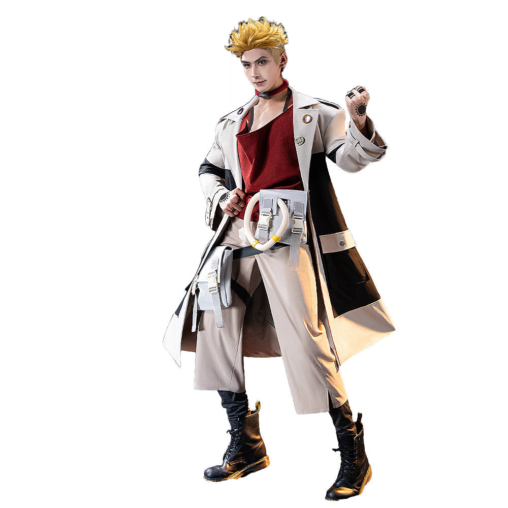 【Ready For Ship】【Size XS-3XL】DokiDoki-R Anime GACHIAKUTA Cosplay Enjin Costume Halloween