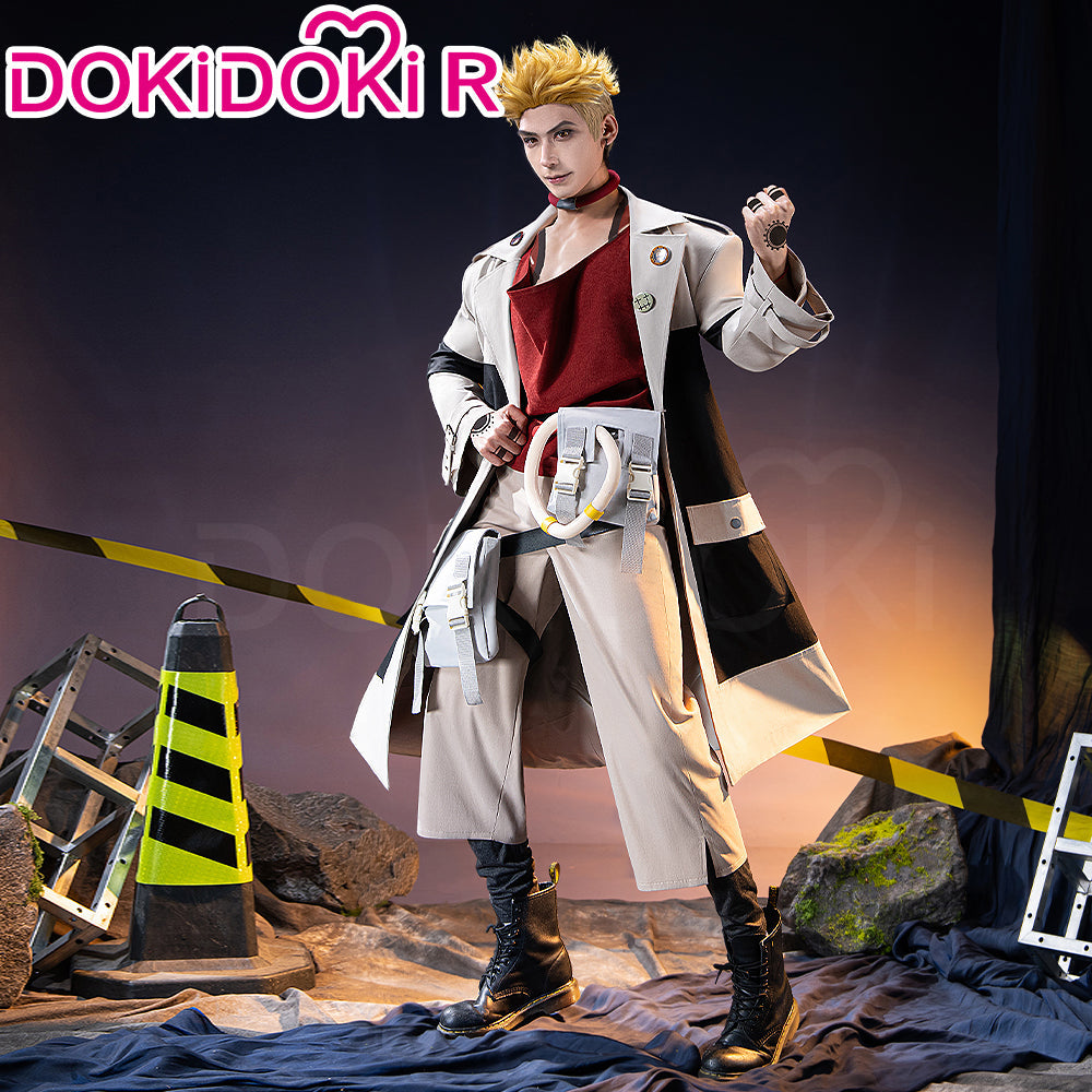 【Ready For Ship】【Size XS-3XL】DokiDoki-R Anime GACHIAKUTA Cosplay Enjin Costume Halloween