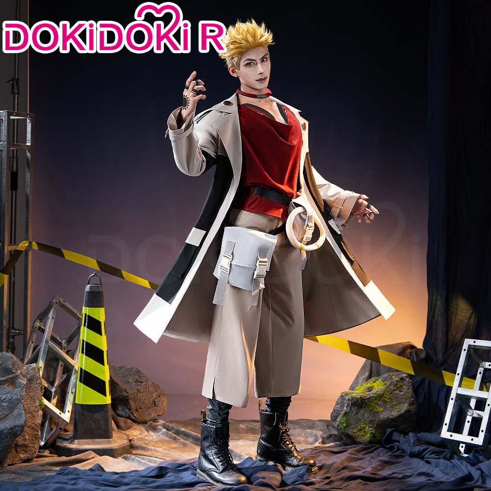【Ready For Ship】【Size XS-3XL】DokiDoki-R Anime GACHIAKUTA Cosplay Enjin Costume Halloween
