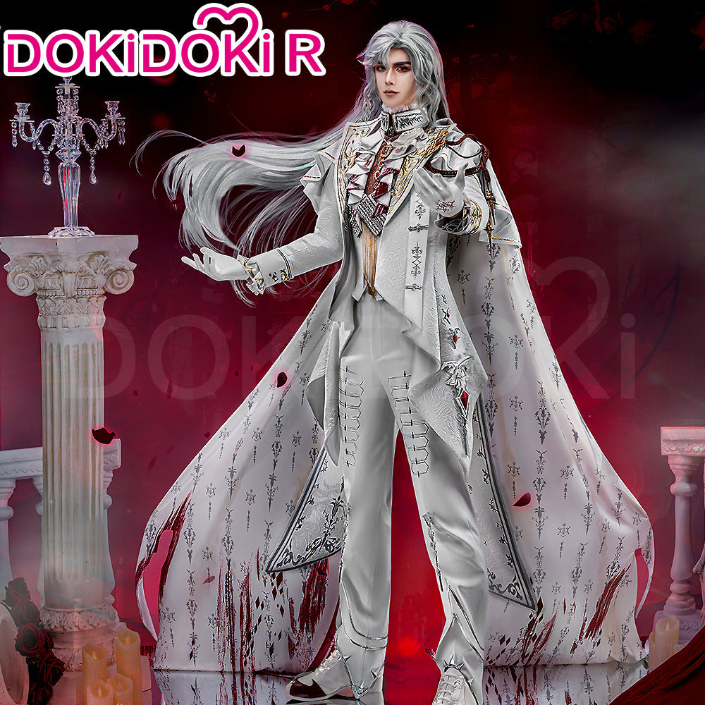 【Partially Ready For Ship】【Size XS-2XL】DokiDoki-R Game Love And Deepspace Cosplay Sylus Crimson Departure Costume Crimson Rapture Crimson Feast Silverwing Fiend Halloween