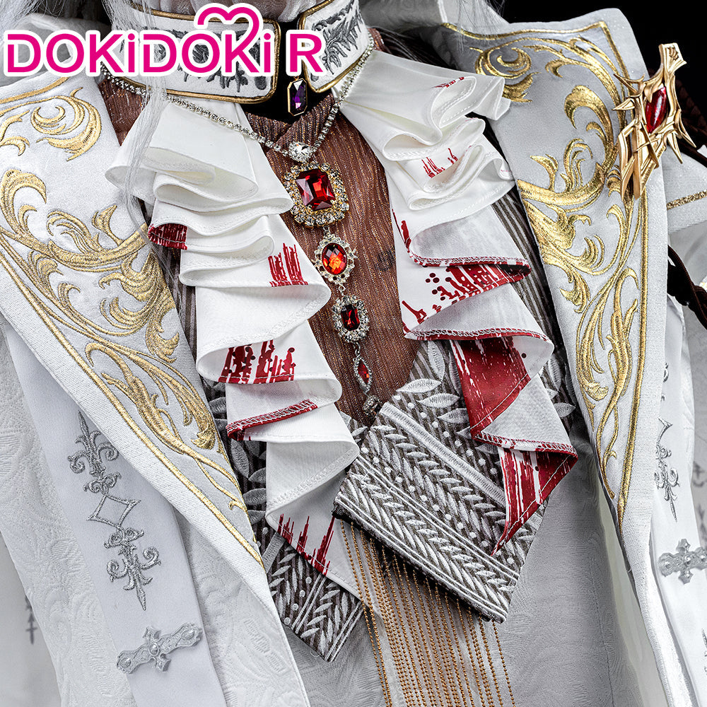 【Partially Ready For Ship】【Size XS-2XL】DokiDoki-R Game Love And Deepspace Cosplay Sylus Crimson Departure Costume Crimson Rapture Crimson Feast Silverwing Fiend Halloween