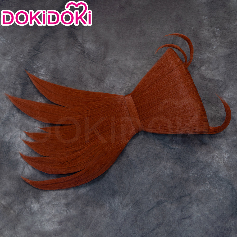 【Pre-Styled Bun】DokiDoki Anime GACHIAKUTA Cosplay Riyo Reaper Wig Long Red Hair