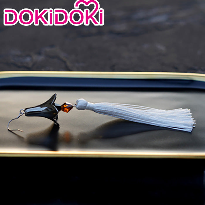 【Partially Ready For Ship】DokiDoki Game Genshin Impact Cosplay  Zhongli Cosplay Earrings Zhong Li