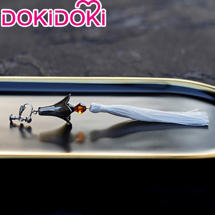 【Partially Ready For Ship】DokiDoki Game Genshin Impact Cosplay  Zhongli Cosplay Earrings Zhong Li