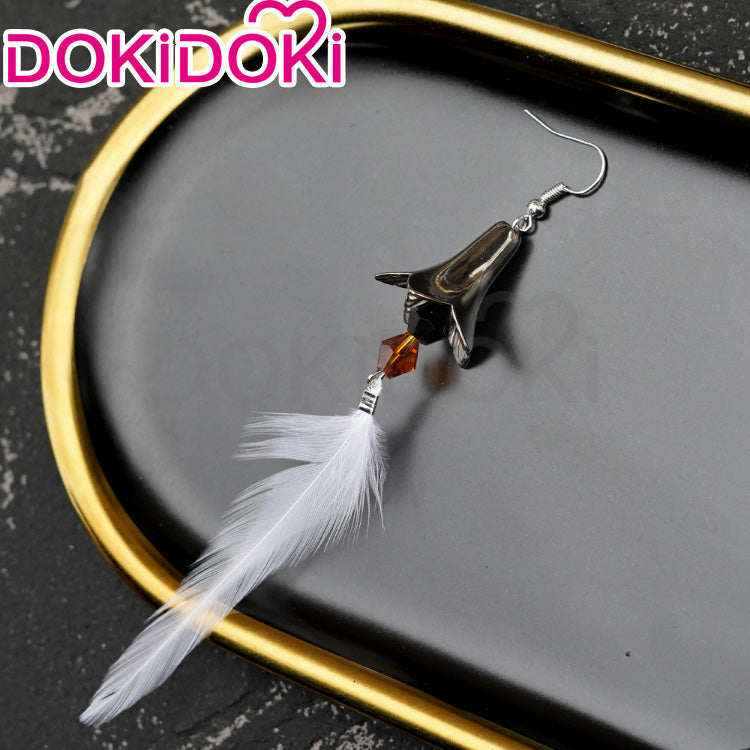 【Partially Ready For Ship】DokiDoki Game Genshin Impact Cosplay  Zhongli Cosplay Earrings Zhong Li