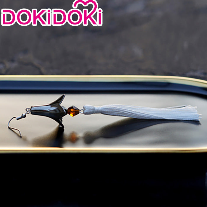 【Partially Ready For Ship】DokiDoki Game Genshin Impact Cosplay  Zhongli Cosplay Earrings Zhong Li