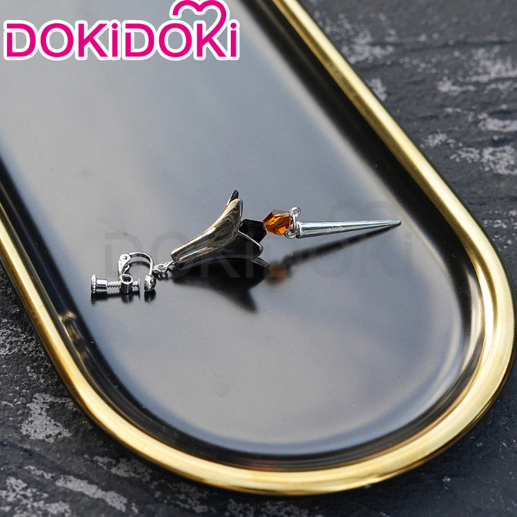 【Partially Ready For Ship】DokiDoki Game Genshin Impact Cosplay  Zhongli Cosplay Earrings Zhong Li