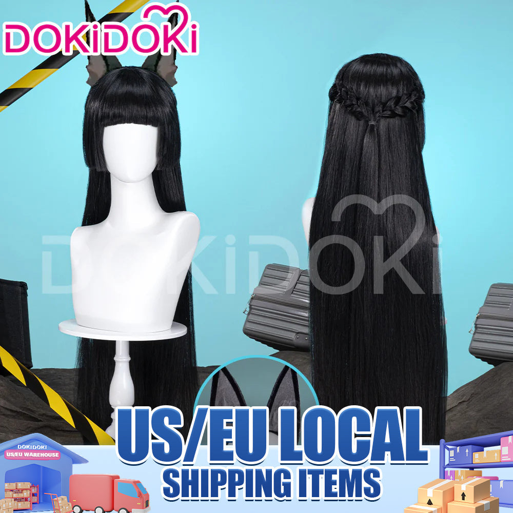 【US/EU LOCAL SHIPPING 】DokiDoki Game Zenless Zone Zero Cosplay  Hoshimi Miyabi Cosplay Wig