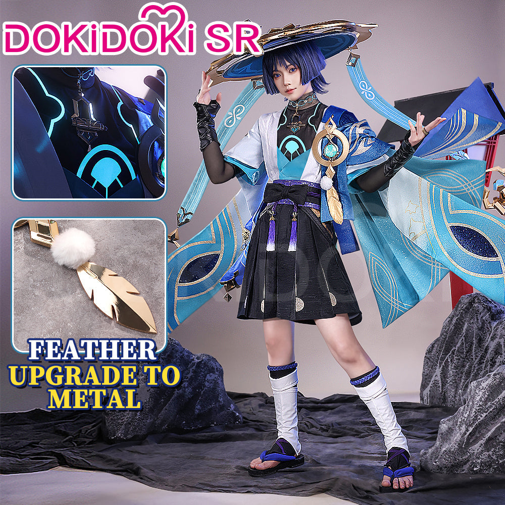 【 Ready For Ship】【Size S-3XL】【Bust Lighting】DokiDoki-SR Game Genshin Impact Cosplay Wanderer Costume Scaramouche Halloween