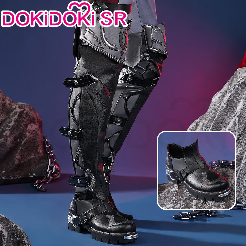 【Ready For Ship】DokiDoki-SR Game Genshin Impact Cosplay Wriothesley Shoes Fontaine