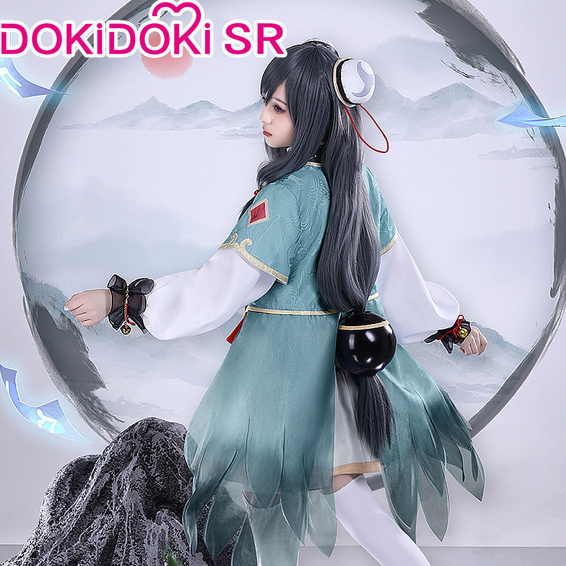 【In Stock】DokiDoki-SR Game Genshin Impact Cosplay Shenhe Costume Shen He Child Ver