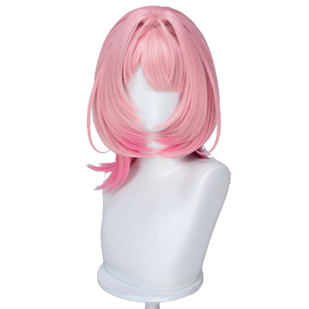 【Ready For Ship】DokiDoki Game Zenless Zone Zero Cosplay Ramiel Wig Long Pink Gradient Hair Remielle Dan ZZZ