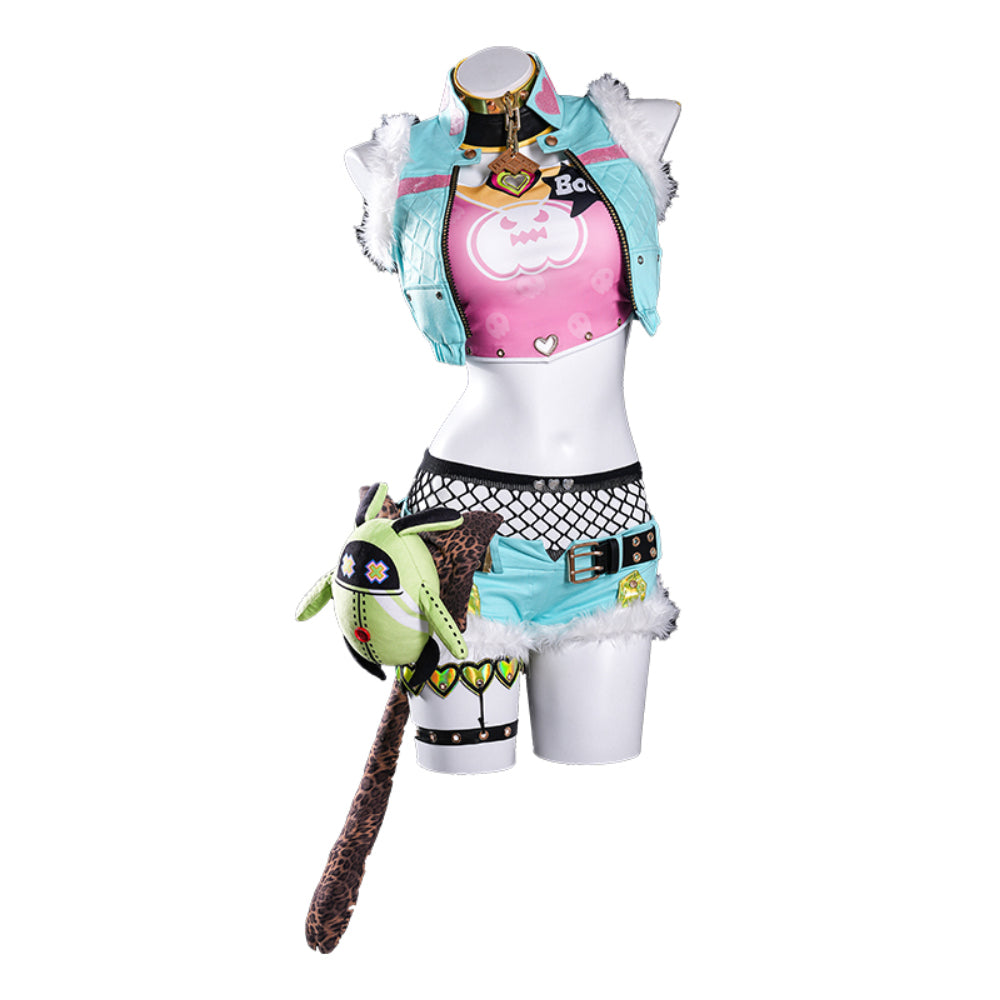 【Partially Ready For Ship】【Size XS-2XL】DokiDoki-R Game Zenless Zone Zero Cosplay Nicole Demara Costume ZZZ Cunning Cutie