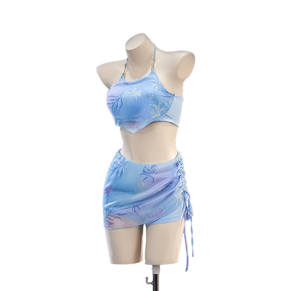 【In Stock】【Size S-2XL】DokiDoki-R Game Love and Deepspace Cosplay Protagonist MC Midsummer Swimsuit Costume Casual Wear Zayne lads