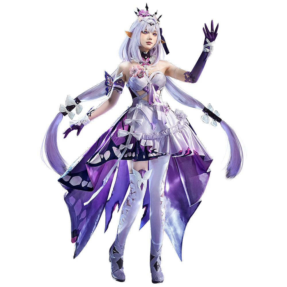 【US/EU LOCAL SHIPPING 】【Size S-2XL】DokiDoki-SR Game Honkai: Star Rail Cosplay Castorice Costume Halloween