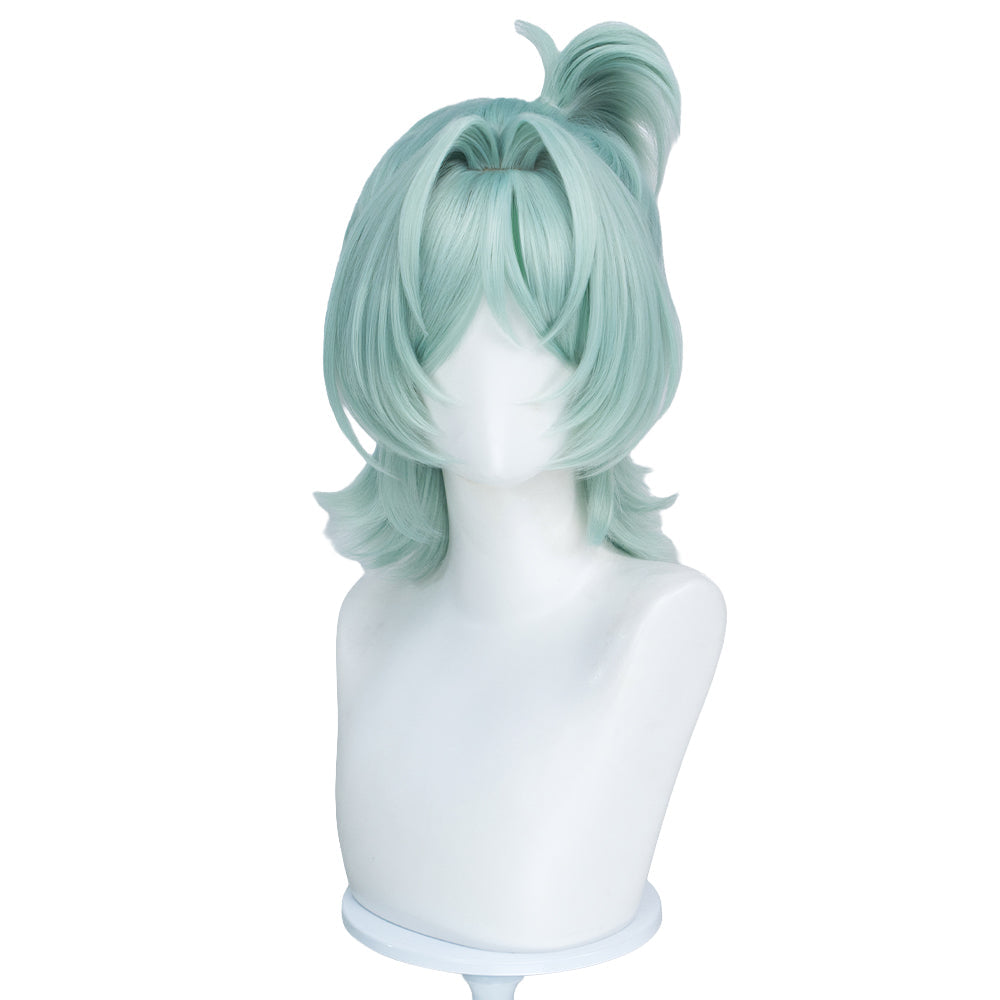 DokiDoki Game Zenless Zone Zero Cosplay Roxy Wig Long Green Hair ZZZ