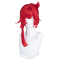 DokiDoki Game Honkai: Star Rail Cosplay Graphia Wig Short Curly Red Hair Murata Graphia