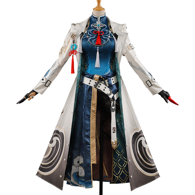 【Ready For Ship】【Size S-2XL】【Last Batch】DokiDoki-R Game Honkai: Star Rail Cosplay Feixiao Costume Fei Xiao