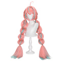 【US/EU LOCAL SHIPPING 】 DokiDoki Game Genshin Impact Cosplay Varesa Wig Long Pink Green Highlights Hair Removable Ahoge