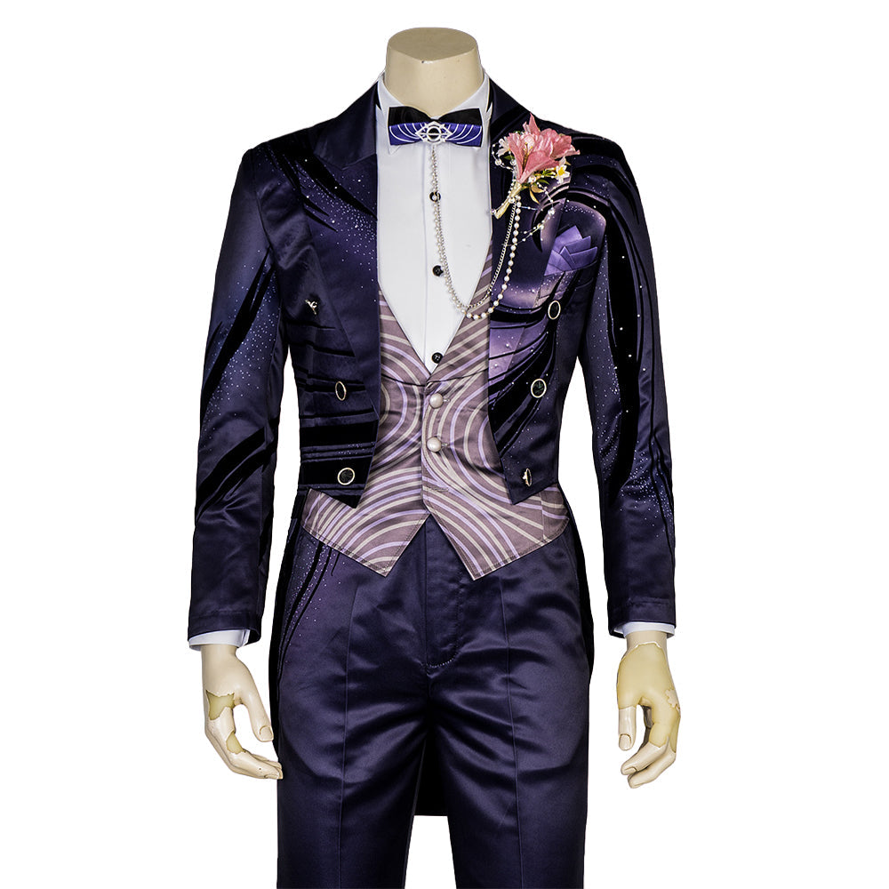【Size XS-2XL】DokiDoki-R Game Love and Deepspace Cosplay Caleb Costume Daybound Embrace Wayward Wonderland Wedding Dress