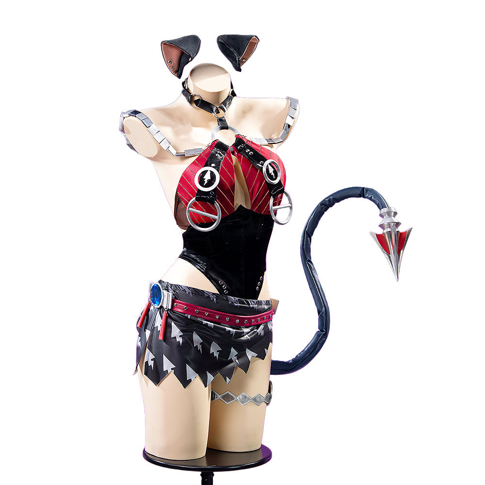 【Ready For Ship】【Size S-2XL】DokiDoki-R Game Zenless Zone Zero Cosplay Jane Doe Costume Nocturne of Light ZZZ