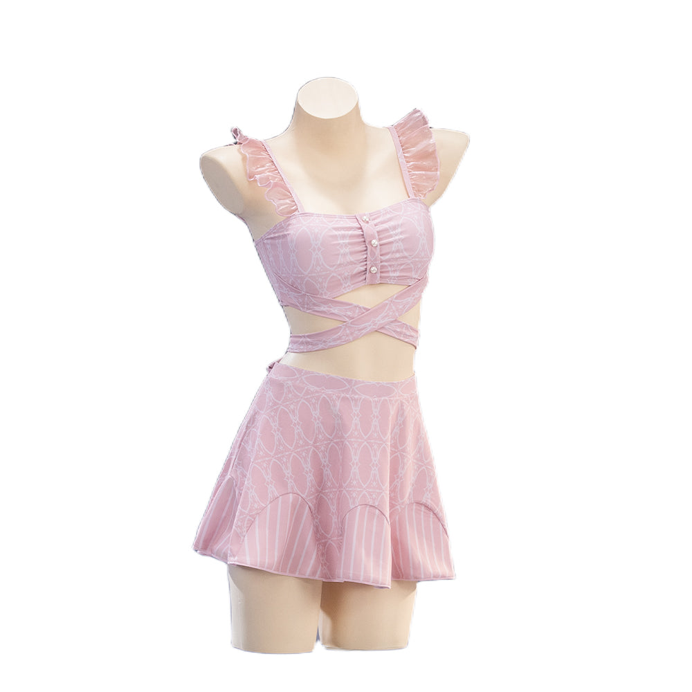 【Partially Ready For Ship】DokiDoki-R Game Love and Deepspace Cosplay Protagonist MC Midsummer Swimsuit Costume Casual Wear Sylus lads