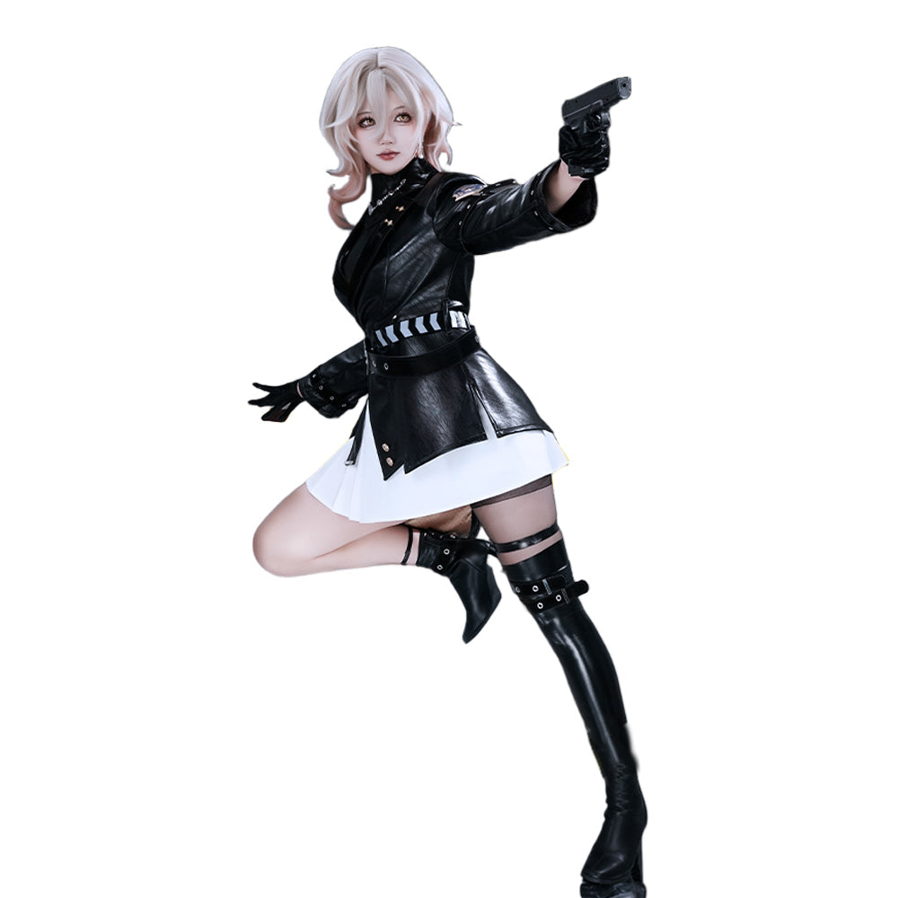 【In Stock】DokiDoki-R Honkai: Star Rail Cosplay Kuchiba Costume Black Jacket