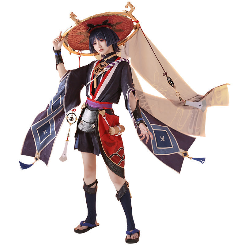【Ready For Ship】DokiDoki-SR Game Genshin Impact  Scaramouche Cosplay Costume