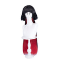 【Ready For Ship】DokiDoki Game Zenless Zone Zero Cosplay Jane Doe Wig / Nails /Weft Long Black Red Hair ZZZ
