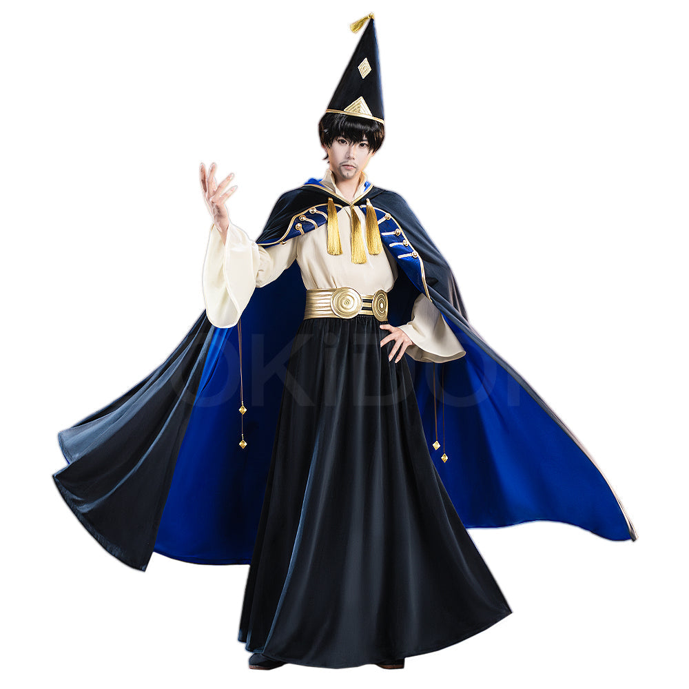 【 Ready For Ship】【Size S-3XL】DokiDoki-R Manga Witch Hat Atelier Cosplay Olruggio Costume Halloween