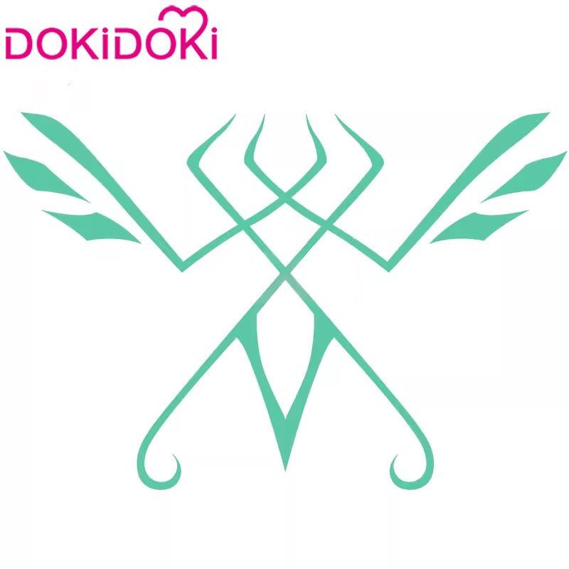 【In Stock】DokiDoki Game Genshin Impact Cosplay Yoimiya / Baal / Xiao / The Greater Lord Rukkhadevata Nahida Cosplay Tattoo