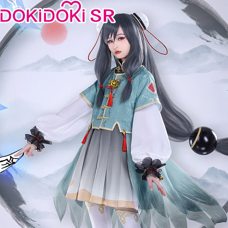 【In Stock】DokiDoki-SR Game Genshin Impact Cosplay Shenhe Costume Shen He Child Ver