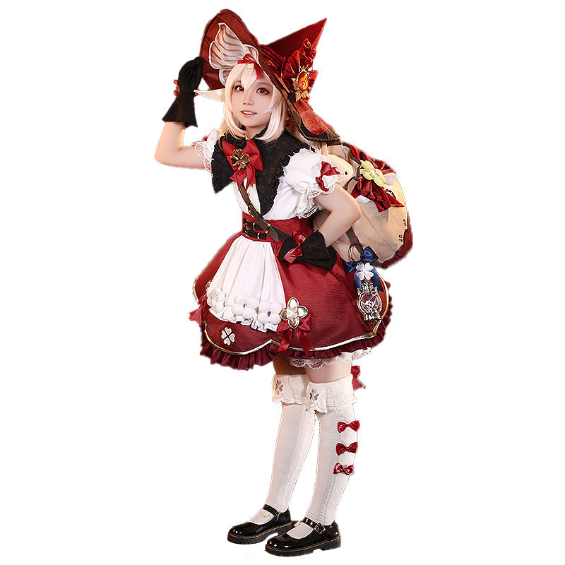 【Ready For Ship】DokiDoki-SR Game Genshin Impact Cosplay Klee Blossoming Starlight Costume