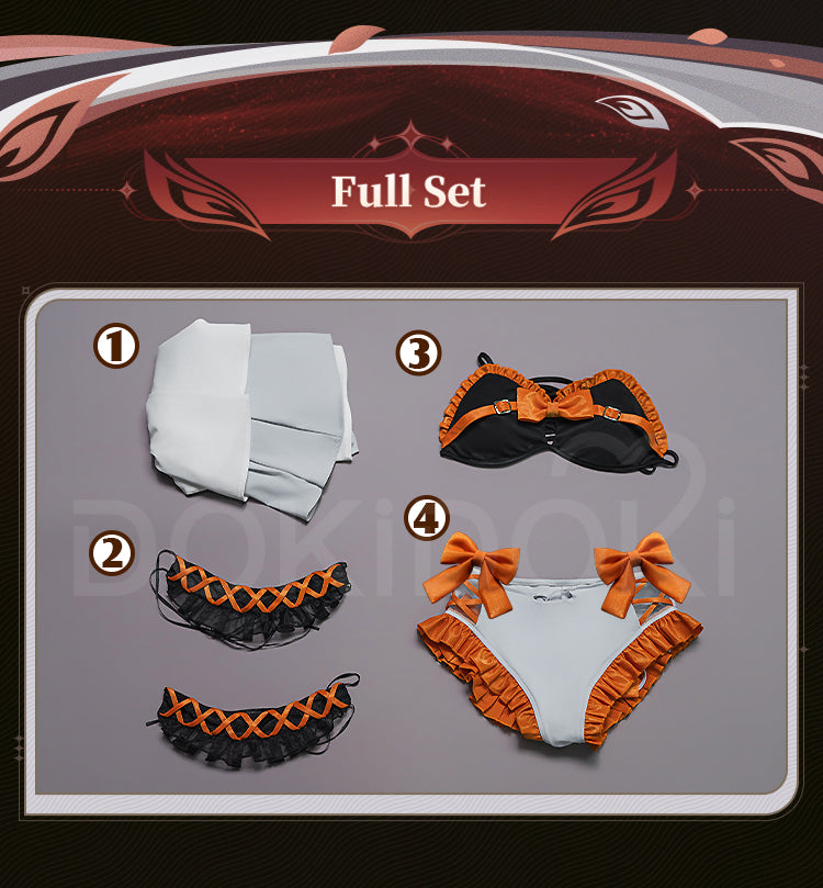 【Partial Ready For Ship】【Size S-3XL】DokiDoki-R Anime GACHIAKUTA Cosplay Amo Empool Costume SwimSuit