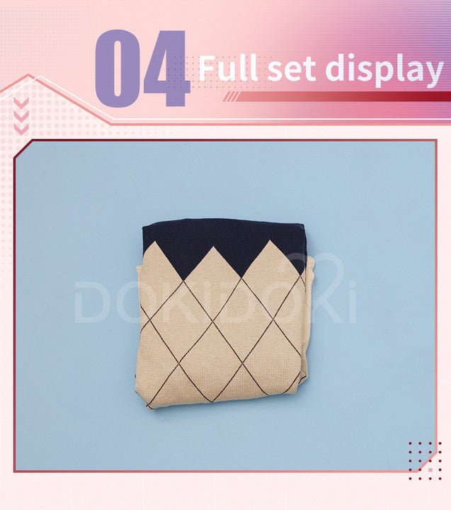 【US/EU LOCAL SHIPPING 】DokiDoki-SR Game Love and Deepspace Cosplay Rafayel Costume Sweater Asymmetrical Romance Casual Wear