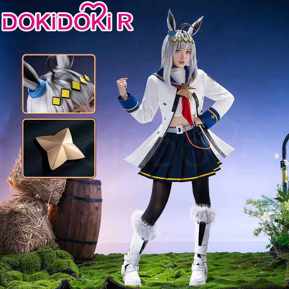 【US LOCAL SHIPPING 】【Size XS-2XL】DokiDoki-R Anime Game Cosplay Costume Victory Outfit