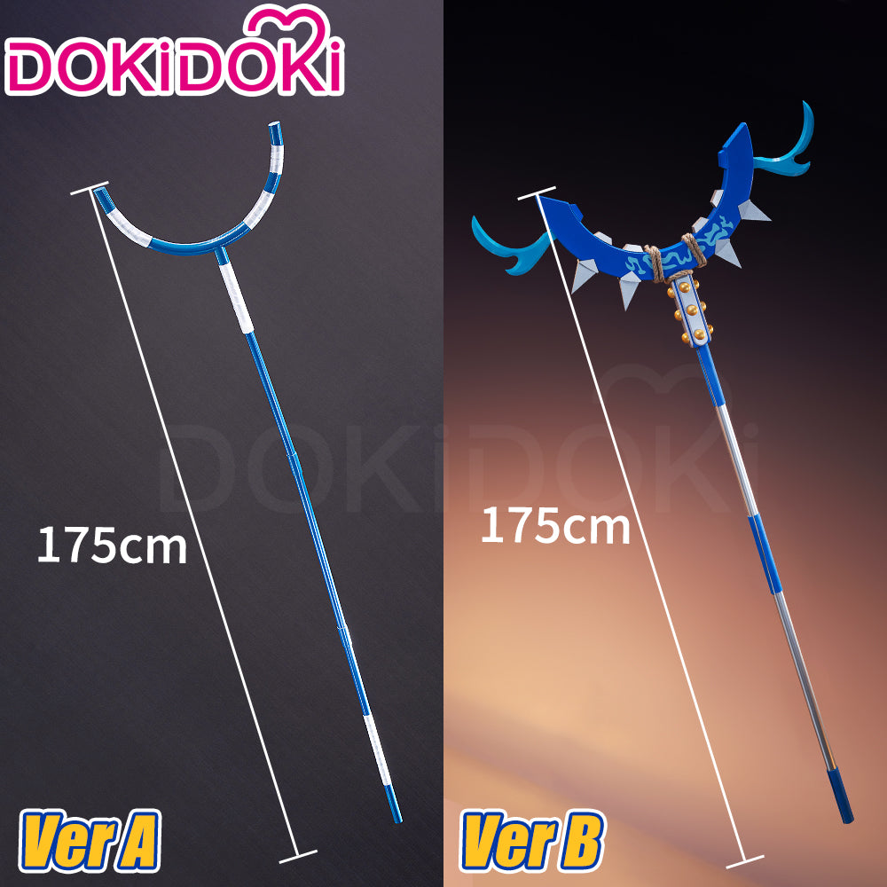 DokiDoki Anime GACHIAKUTA Cosplay Zanka Weapon Prop Aibo Lovely Assistaff
