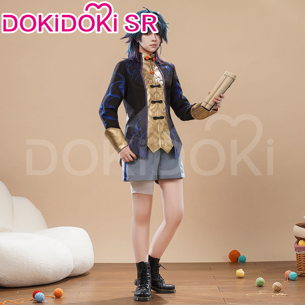 【Partially Ready For Ship】DokiDoki-SR Game Honkai: Star Rail Cosplay Jing Yuan / Blade Cosplay Costume Little Cat Casual Wear Jingyuan