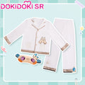 【Ready For Ship】【Free Eye Mask 】DokiDoki-SR Game Genshin Impact Cosplay Aventurine Shajin Costume Long / Short Sleeve Pants / Shorts  Pajamas Casual Wear