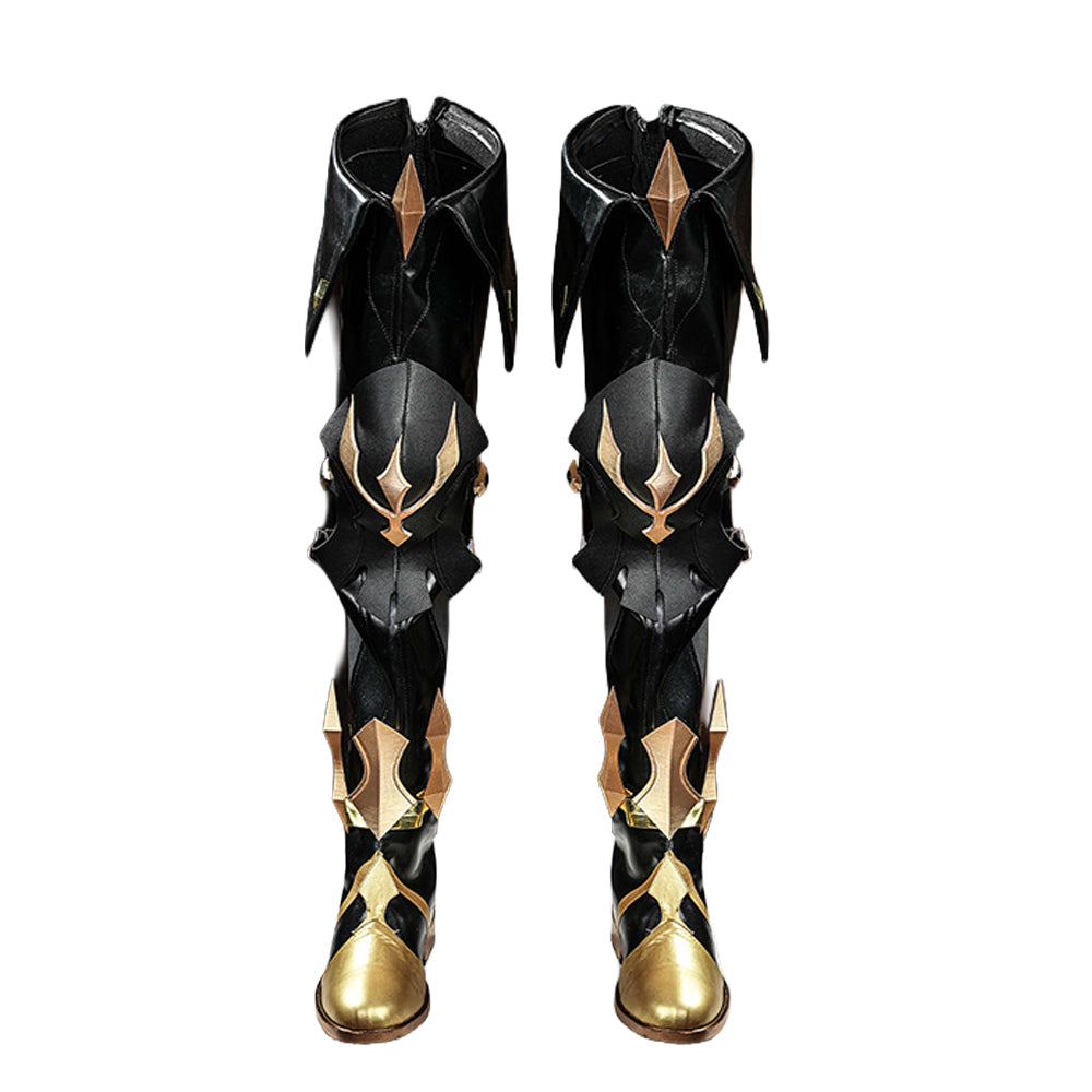 DokiDoki Game Genshin Impact Cosplay Varka Shoes Song of the Welkin Moon Nod Krai